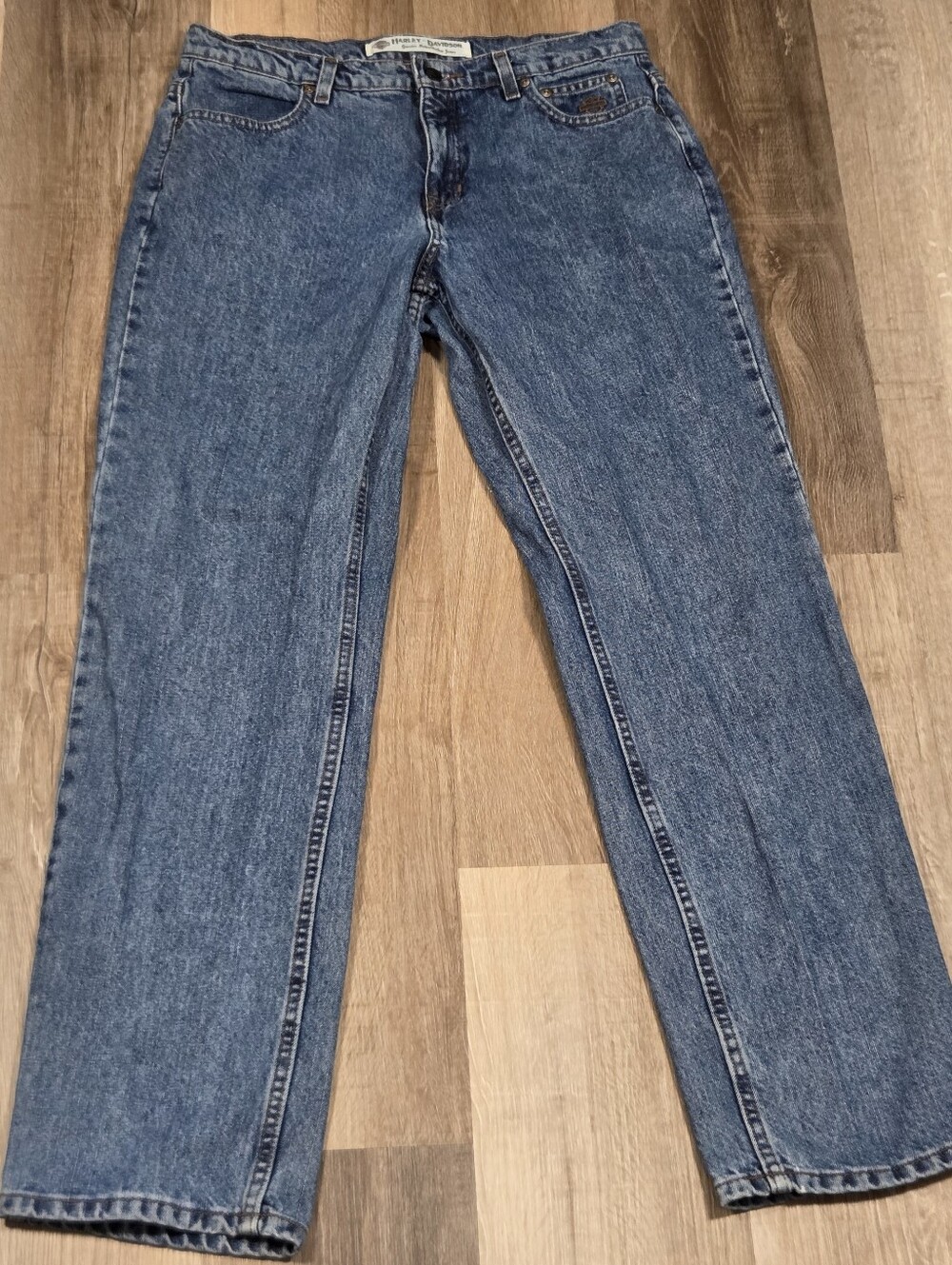 Harley Davidson Vintage 90’s Y2K Classic High Waist Denim Biker Women’s Jeans 10